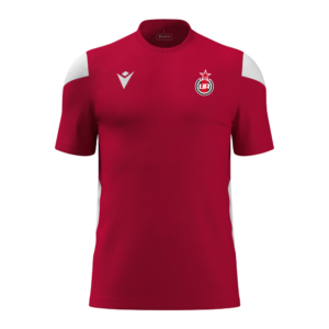 Camiseta UNIÓN ADARVE POLIS ROJO/BLANCO